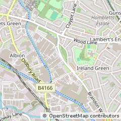 Map of West Bromwich