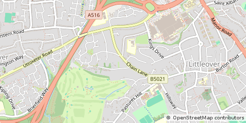 Map of Derby