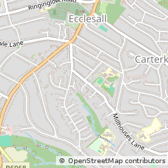 Map of Sheffield