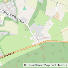 Map of Amersham, Buckinghamshire