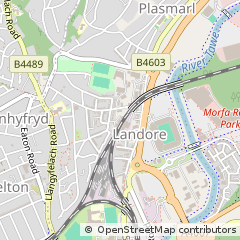Map of Swansea