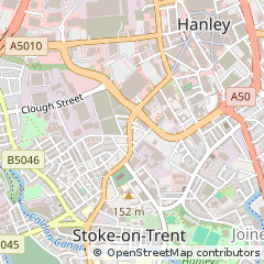 Map of Stoke on Trent
