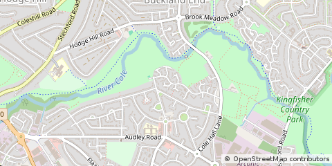 Map of Birmingham