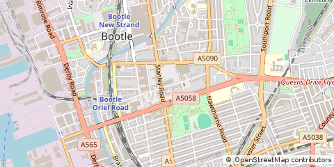 Map of Liverpool