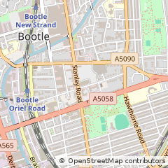 Map of Liverpool