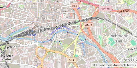 Map of Leeds