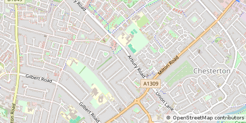 Map of Cambridge