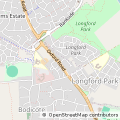 Map of Banbury, Oxfordshire