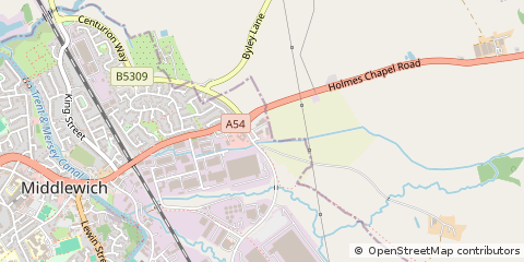 Map of NR Northwich, Cheshire