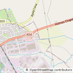 Map of NR Northwich, Cheshire