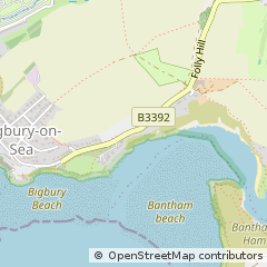 Map of Kingsbridge, Devon