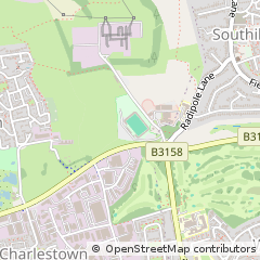 Map of Weymouth, Dorset