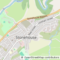 Map of Lanarkshire