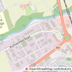 Map of Perth, Perth and Kinross