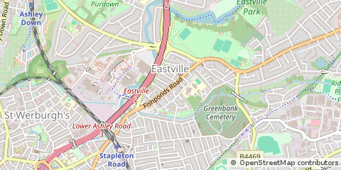 Map of Bristol