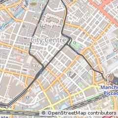 Map of Manchester
