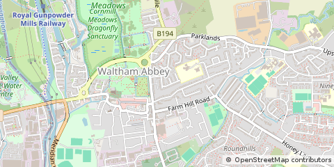 Map of Hoddesdon