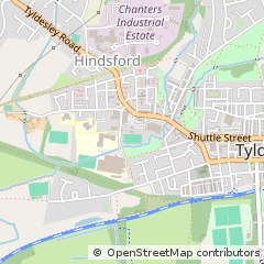Map of Atherton, Manchester