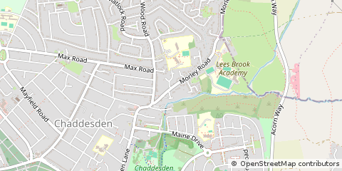 Map of Derby