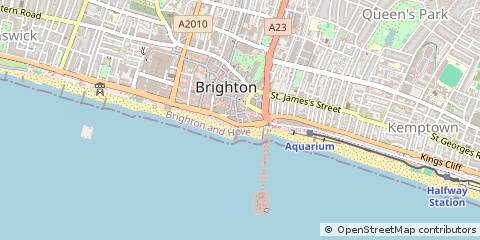 Map of East Sussex