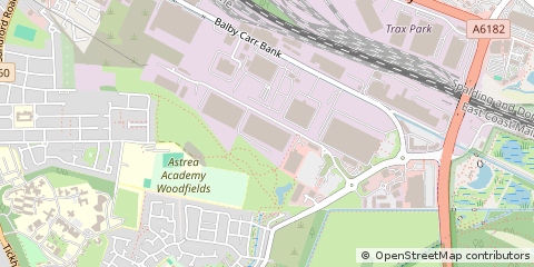 Map of Doncaster