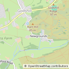 Map of Fordingbridge, Hampshire