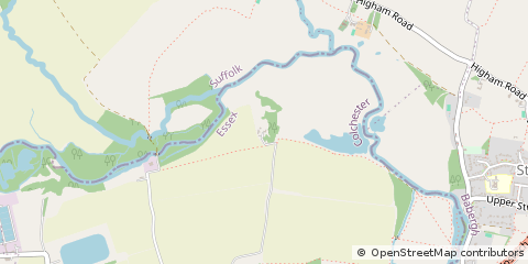 Map of Colchester, Essex