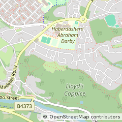 Map of Telford, Shropshire