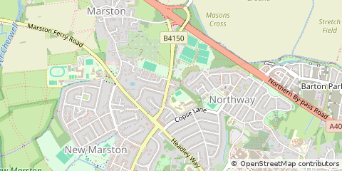 Map of Oxford