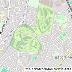 Map of Stockport, Cheshire