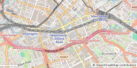 Map of Manchester