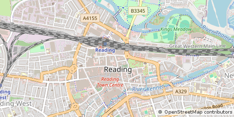Map of Reading