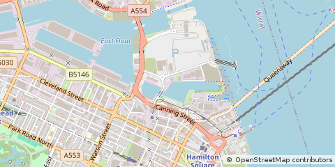Map of Wirral