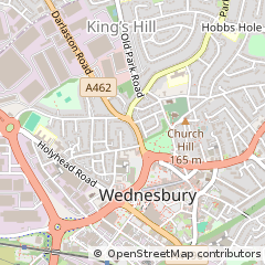 Map of West Midlands