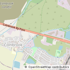 Map of Slough, Berkshire