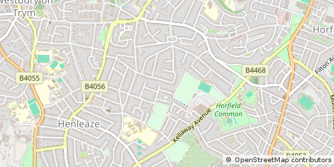 Map of Bristol