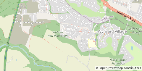 Map of Billingham