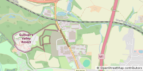 Map of Sheffield