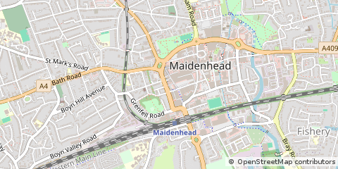 Map of Maidenhead