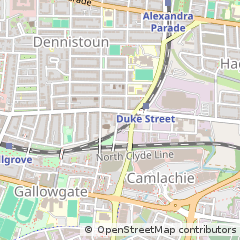 Map of Glasgow