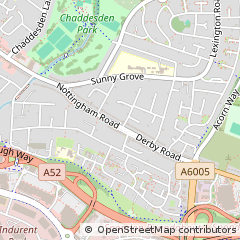 Map of Derby