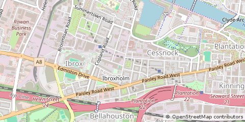 Map of Glasgow