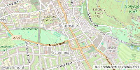 Map of Edinburgh