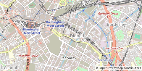 Map of Birmingham