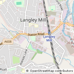Map of Nottingham, Nottinghamshire
