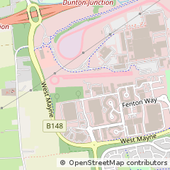 Map of Basildon, Essex