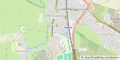 Map of Weymouth
