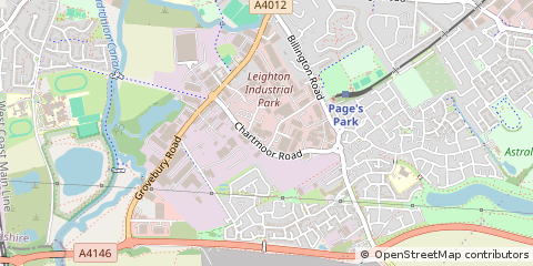 Map of Leighton Buzzard, Bedfordshire