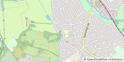 Map of Birmingham, West Midlands