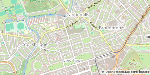Map of Edinburgh